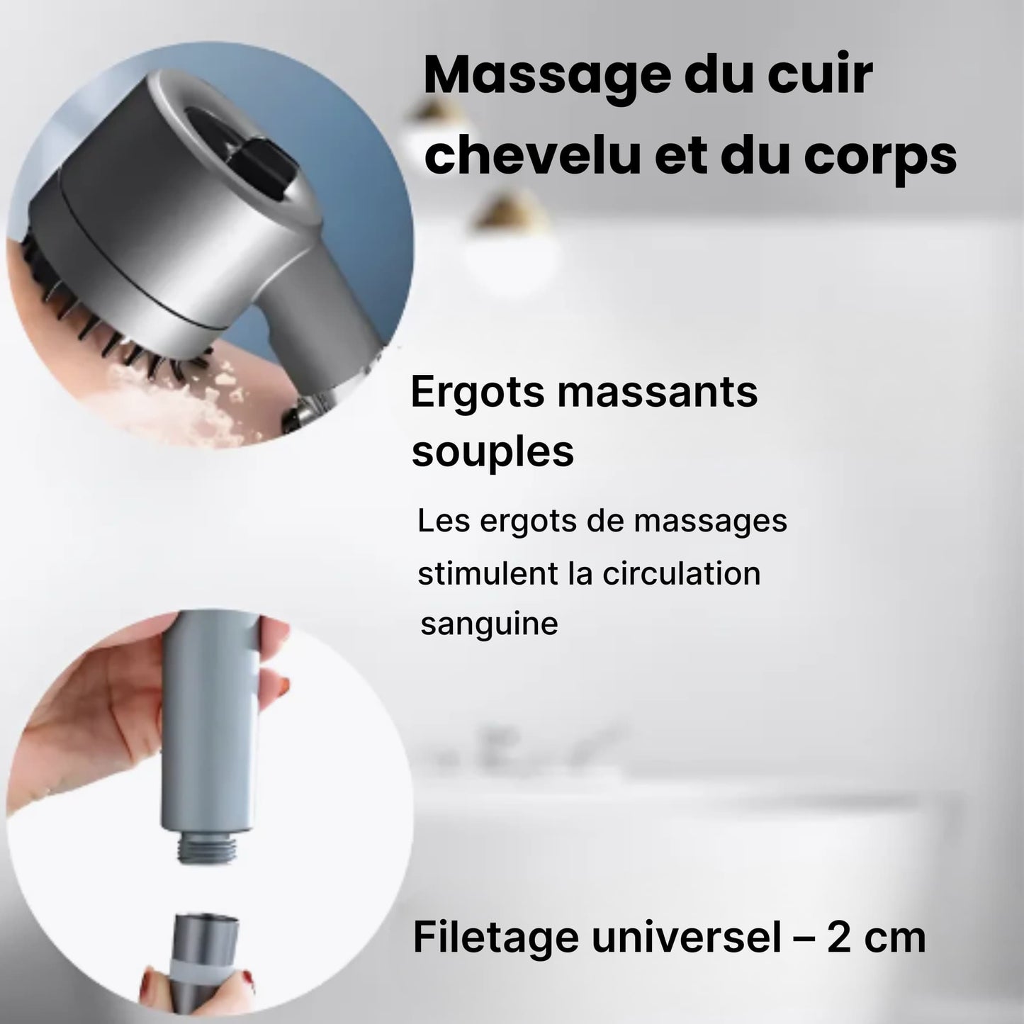 Pommeau de Douche Filtrant Pure Éco