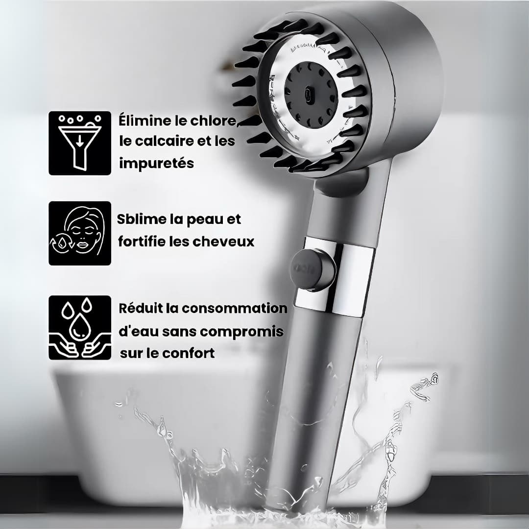 Pommeau de Douche Filtrant Pure Éco