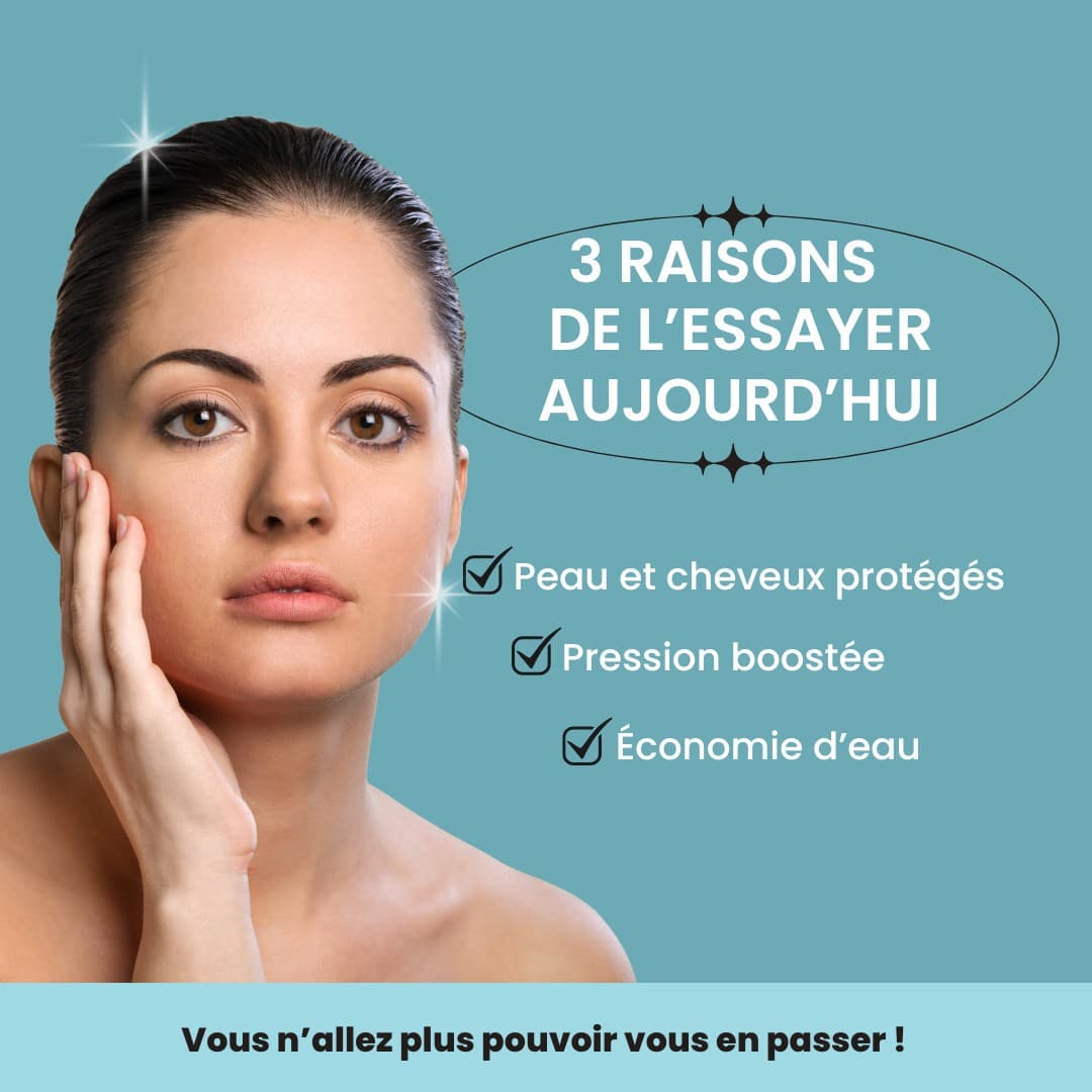 Pommeau de Douche Filtrant